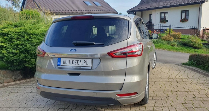 Ford S-Max cena 74900 przebieg: 137000, rok produkcji 2015 z Zielonka małe 781